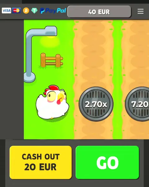 Кадр рекламы Lucky Chicken