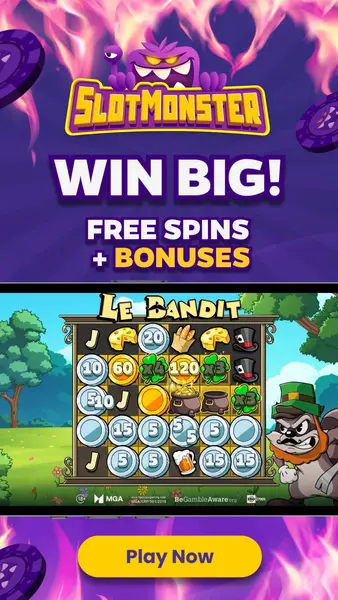 Кадр рекламы Slot Monster - Epic Wins