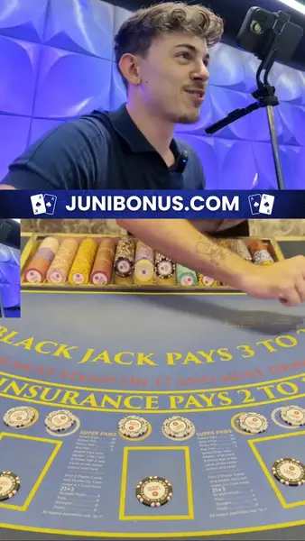 Кадр рекламы junicasino