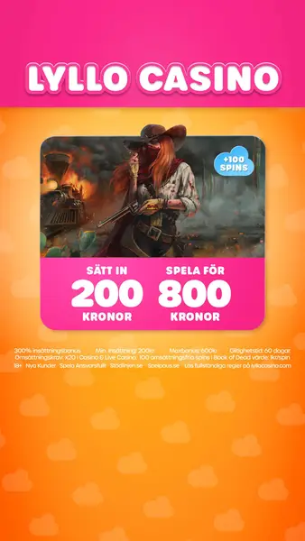 Кадр рекламы Lyllo Casino