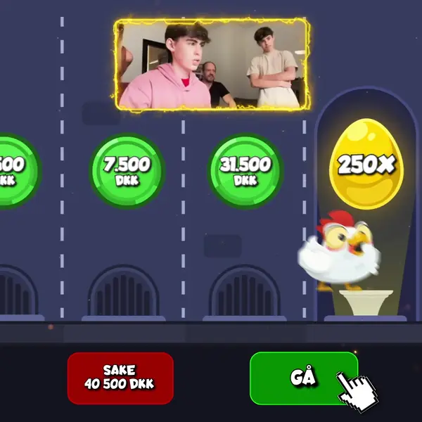 Кадр рекламы Chicken's Gold Slot
