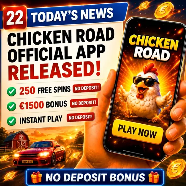 Кадр рекламы Chiken road game