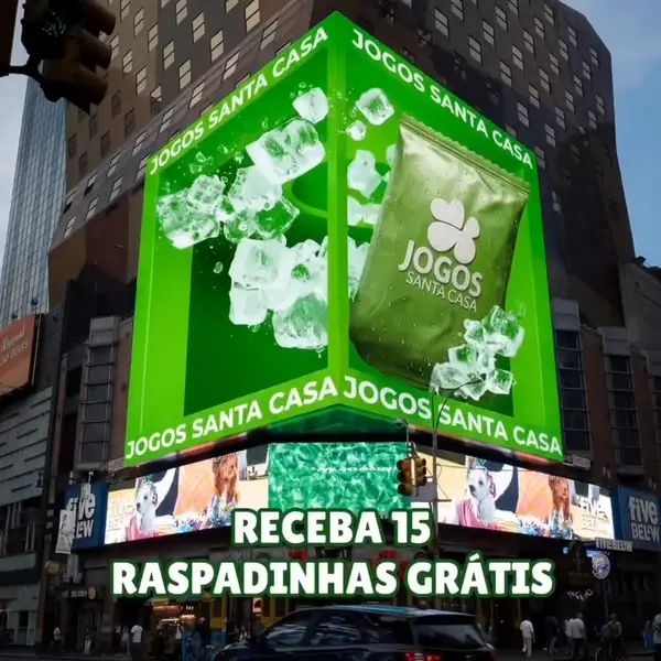 Кадр рекламы Jogos Santa