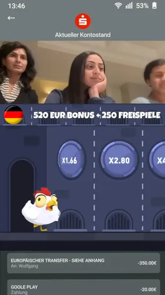 Кадр рекламы Chicken Game