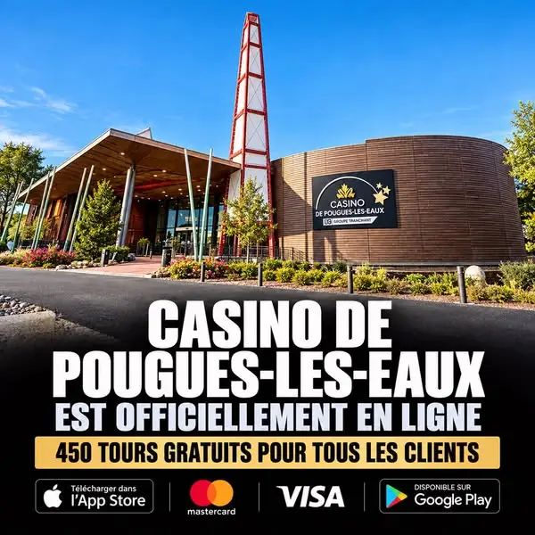 Кадр рекламы Casino Pougues Les Eaux