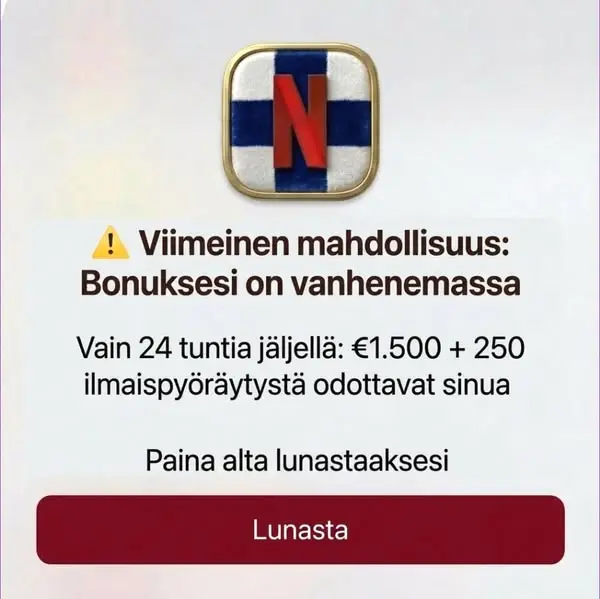 Кадр рекламы Pelaajan Opas Suomi