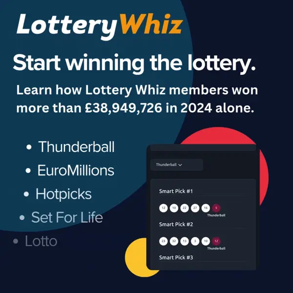 Кадр рекламы Win The Lottery UK