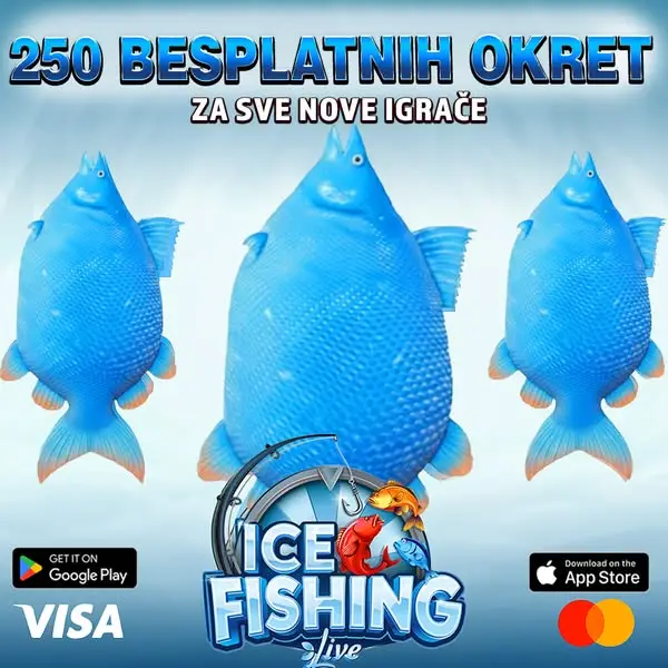 Кадр рекламы Ice Fishing