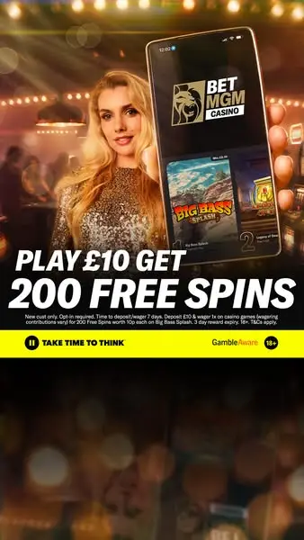 Кадр рекламы BetMGM UK