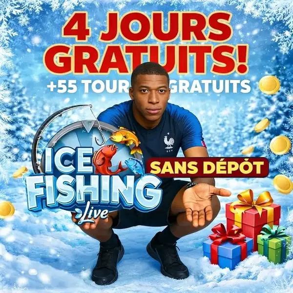 Кадр рекламы Ice Fishing