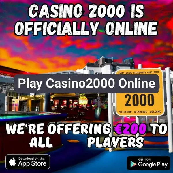 Кадр рекламы Casino2000