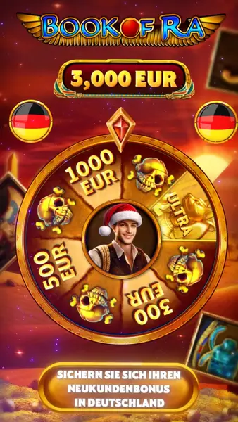 Кадр рекламы Book of Ra online