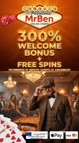 Кадр рекламы MrBen Casino & Sportsbook