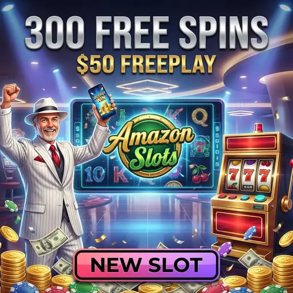 Кадр рекламы Amazon Online Slots