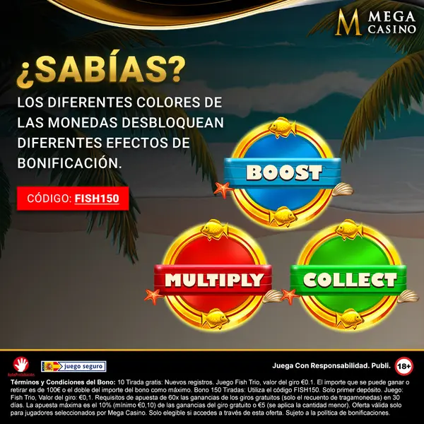 Кадр рекламы Mega Casino España