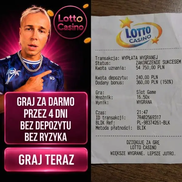 Кадр рекламы Lotto Poland