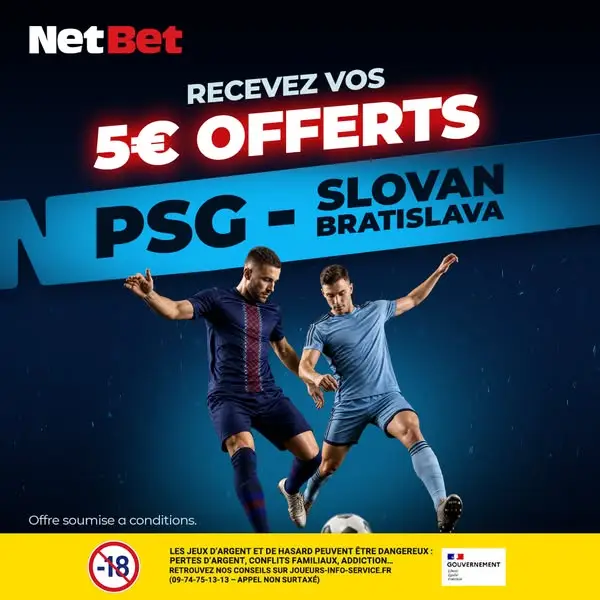 Кадр рекламы NetBet Sports France