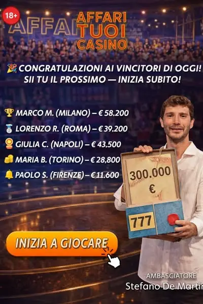 Кадр рекламы Affari Tuoi Online
