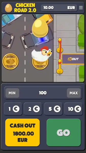 Кадр рекламы Chicken Game