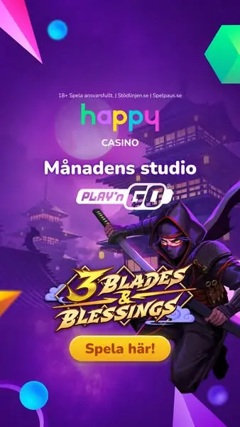Кадр рекламы Happycasino.se