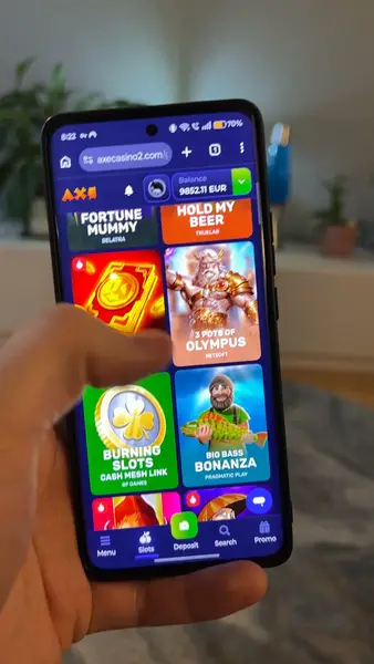 Кадр рекламы Axe IE Slots