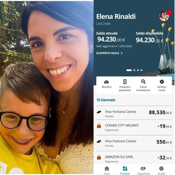 Кадр рекламы Elena Rinaldi