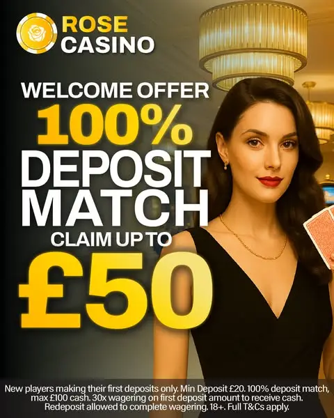 Кадр рекламы Rose Casino