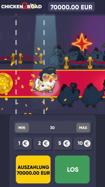 Кадр рекламы Chicken Road