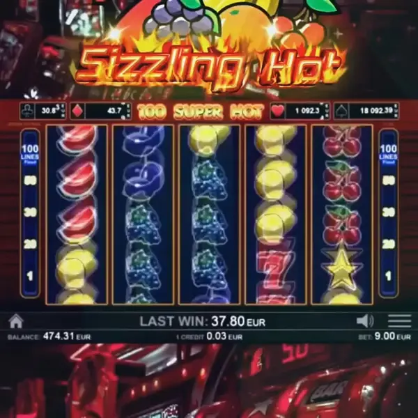 Кадр рекламы Royal Spin Page