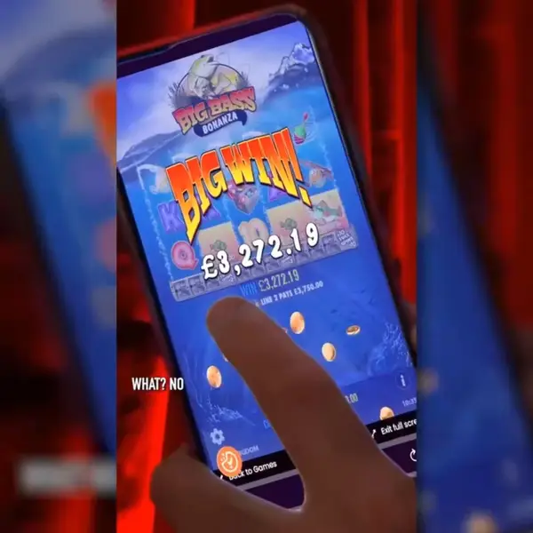 Кадр рекламы Big Bass Bonanza