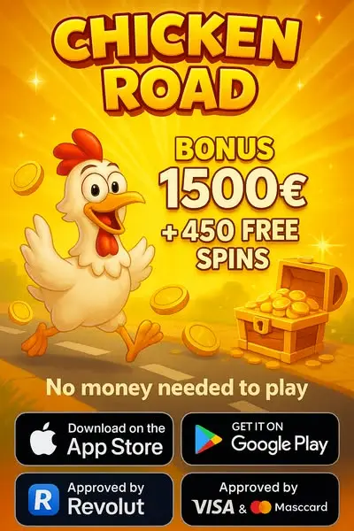 Кадр рекламы Chicken Road