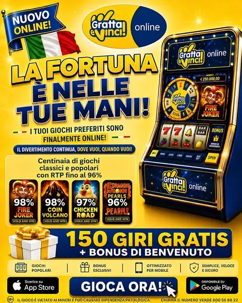 Кадр рекламы Gratta e Vinci Online