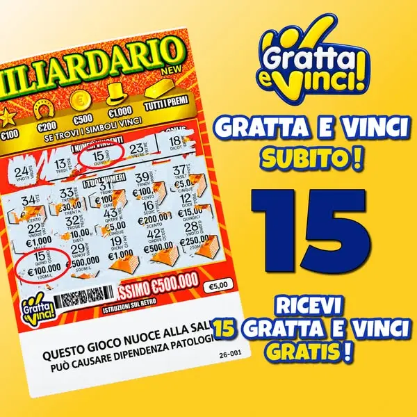 Кадр рекламы Gratta e Vinci