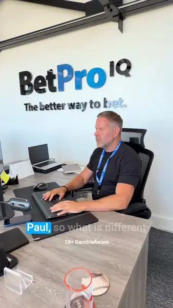 Кадр рекламы BetPro IQ - Sports Betting