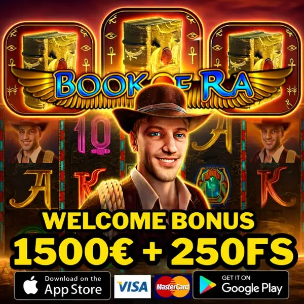 Кадр рекламы Book Of Ra Casino