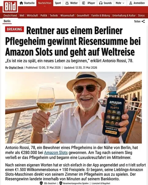 Кадр рекламы Amazon Online