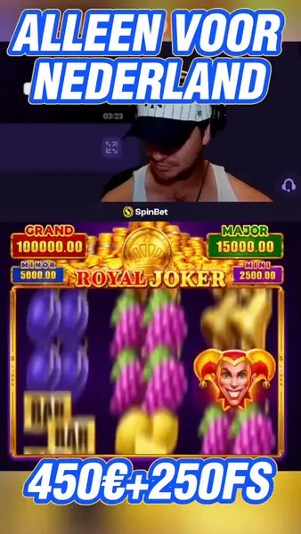 Кадр рекламы Royal Joker NL