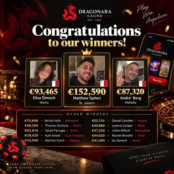 Кадр рекламы Dragonara Casino