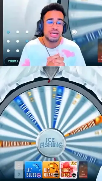 Кадр рекламы Ice Fishing