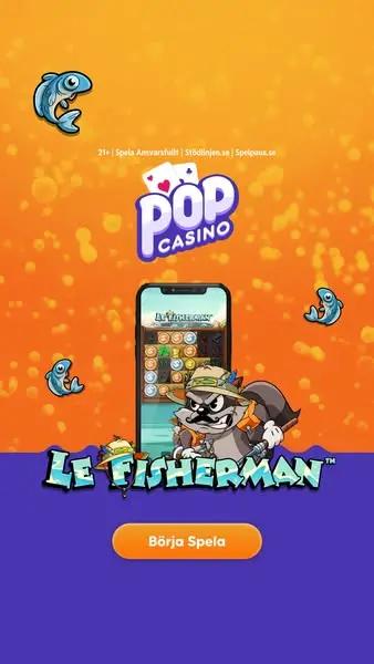 Кадр рекламы Pop Casino
