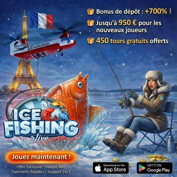 Кадр рекламы Ice Fishing: LIVE