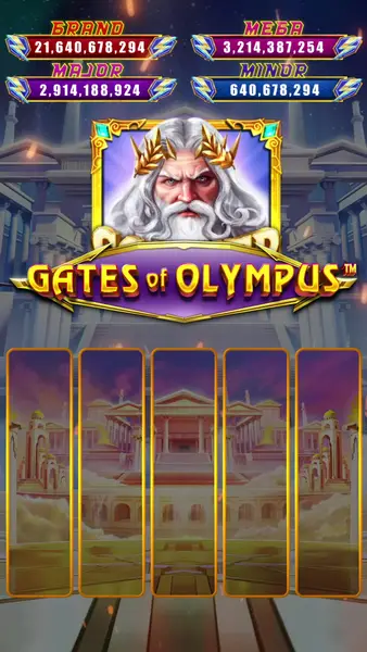 Кадр рекламы Gates of Olympus