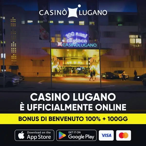 Кадр рекламы Casino Lugano