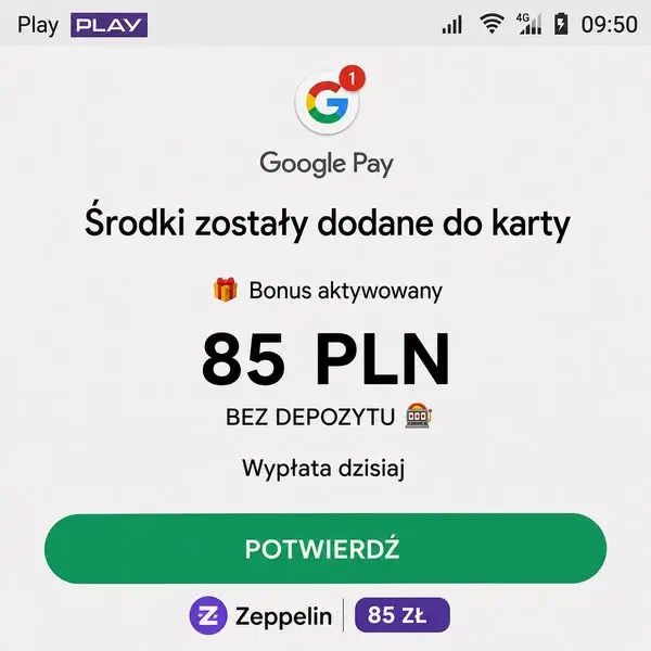 Кадр рекламы Zeppelin Polska
