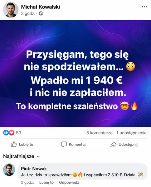Кадр рекламы Mateusz Nowak