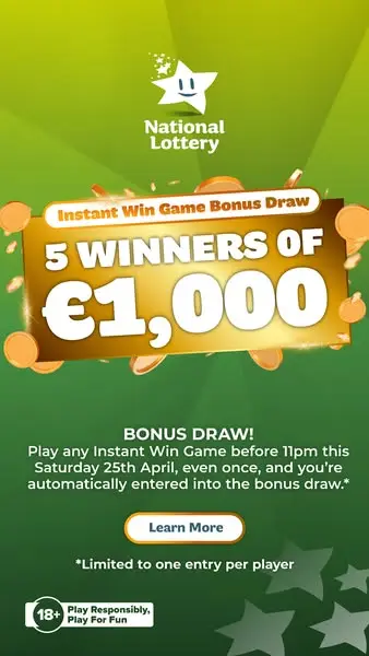 Кадр рекламы The National Lottery