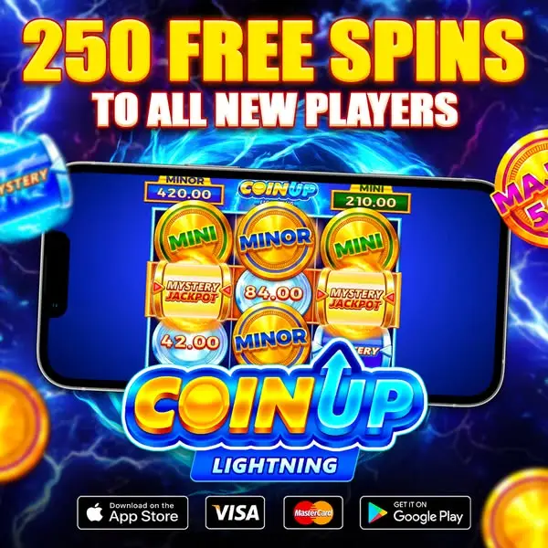 Кадр рекламы Coin Up Lightning
