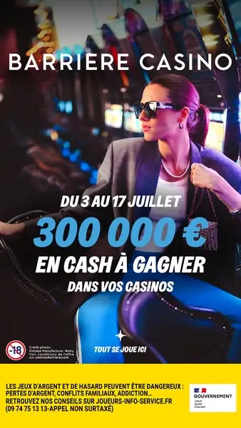 Кадр рекламы Casino Barrière Saint-Raphaël