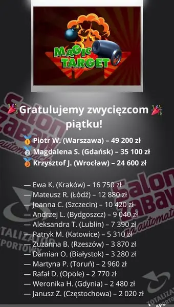 Кадр рекламы Wielka Wygrana