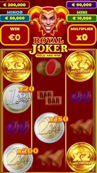 Кадр рекламы Royal Joker